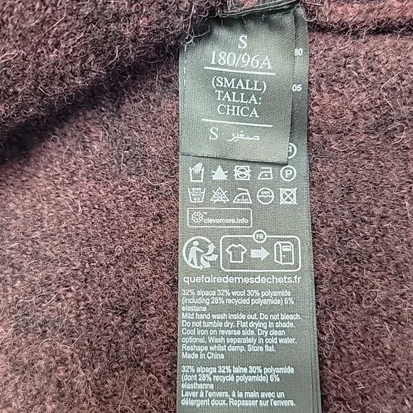 ALLSAINTS MENS BANCAT PAISLEY ALPACA WOOL CARDIGAN - Picture 9 of 16